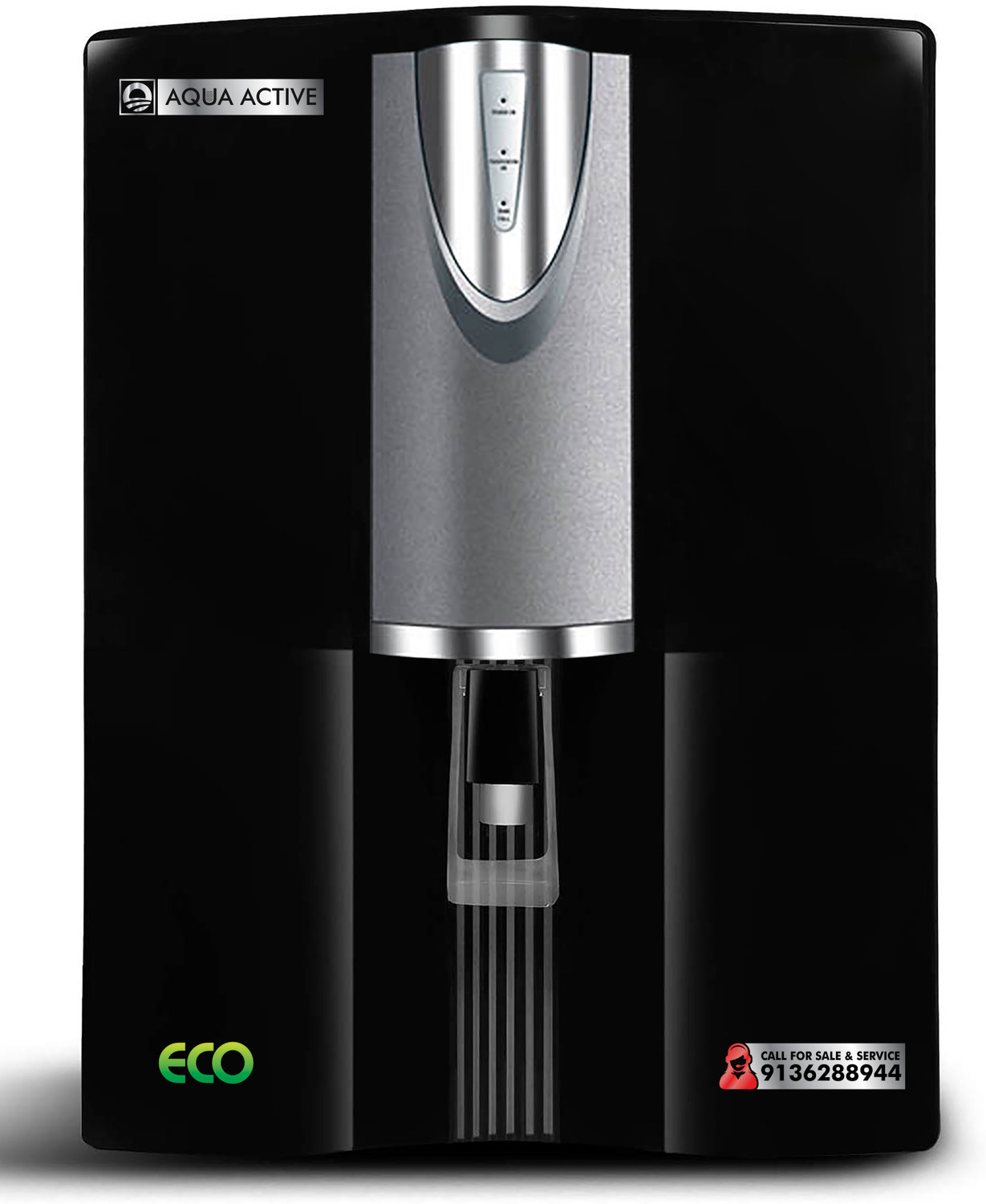Image of Aqua Active Misty RO+UV+UF 10 L RO + UV + UF + TDS Water Purifier