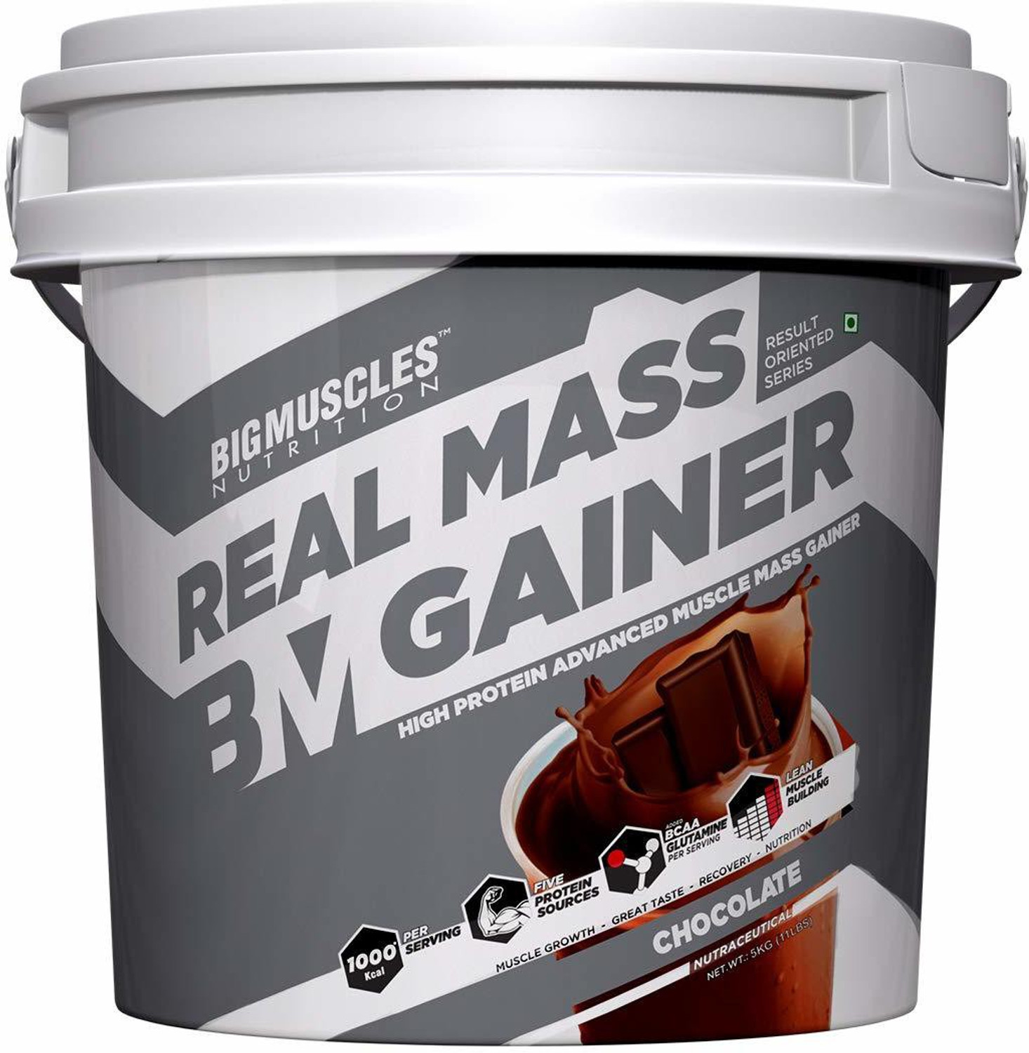Image of BIGMUSCLES NUTRITION Real Weight Gainers /Mass Gainers