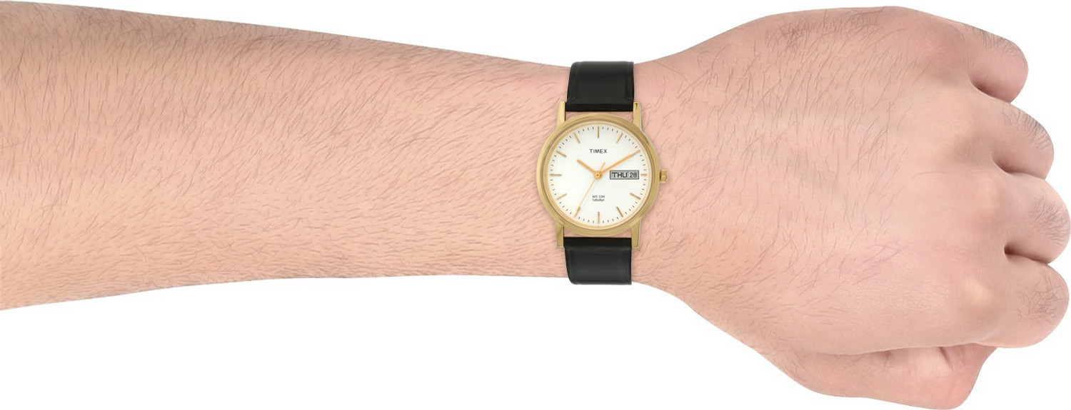 Image of TIMEX Trendline Round 32mm White Dial Analog Watch - For Men