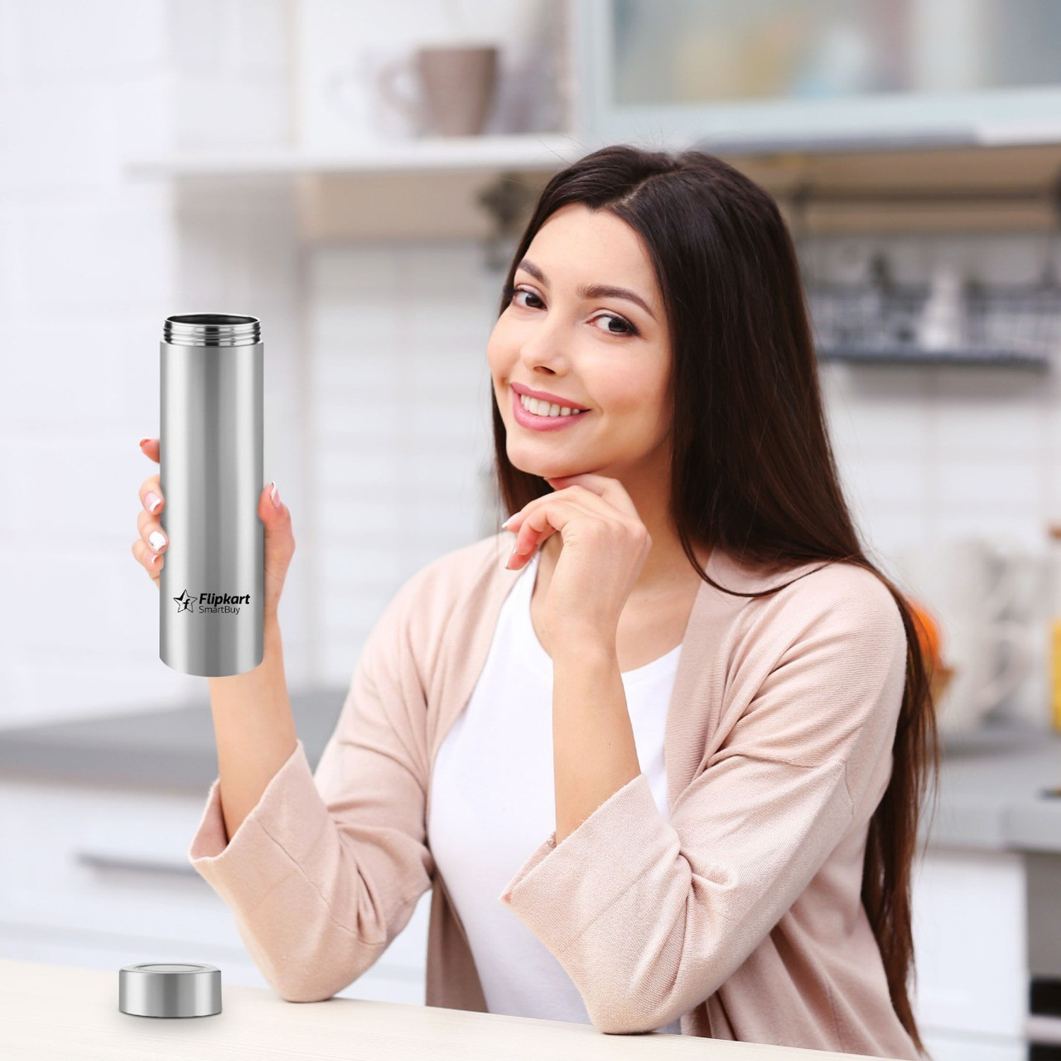 Image of Flipkart SmartBuy Classic 950 ml Steel Bottle