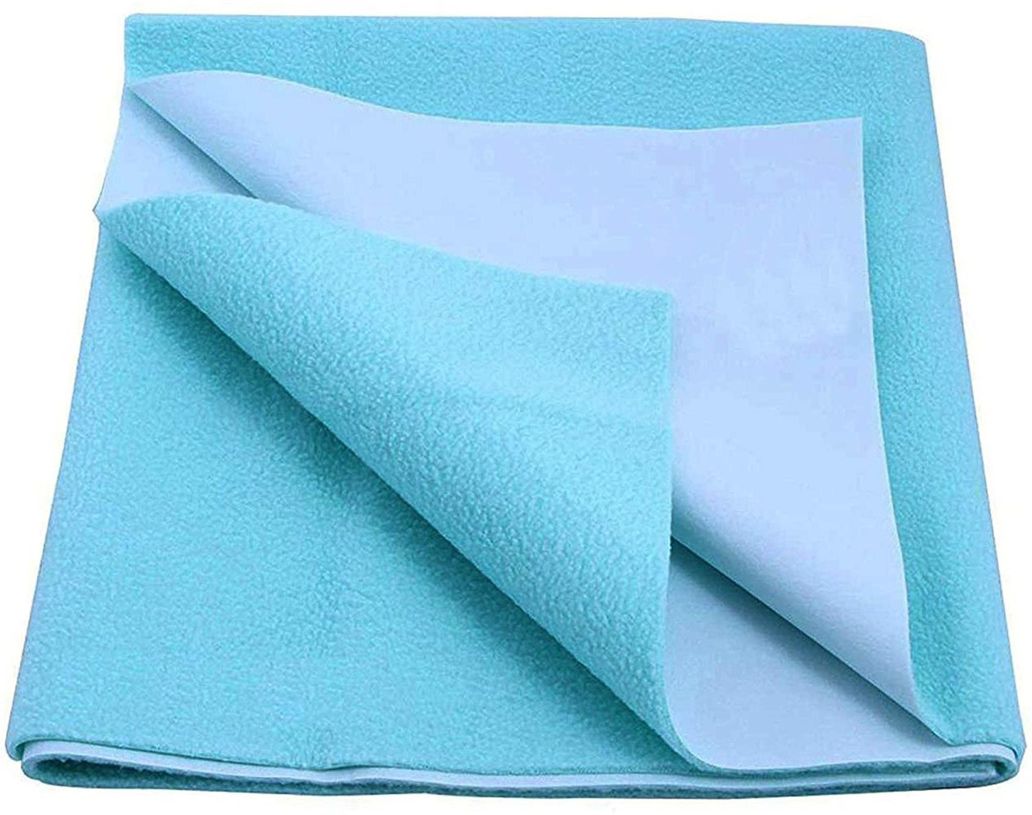 Image of naughty baby Fleece Baby Bed Protecting Mat