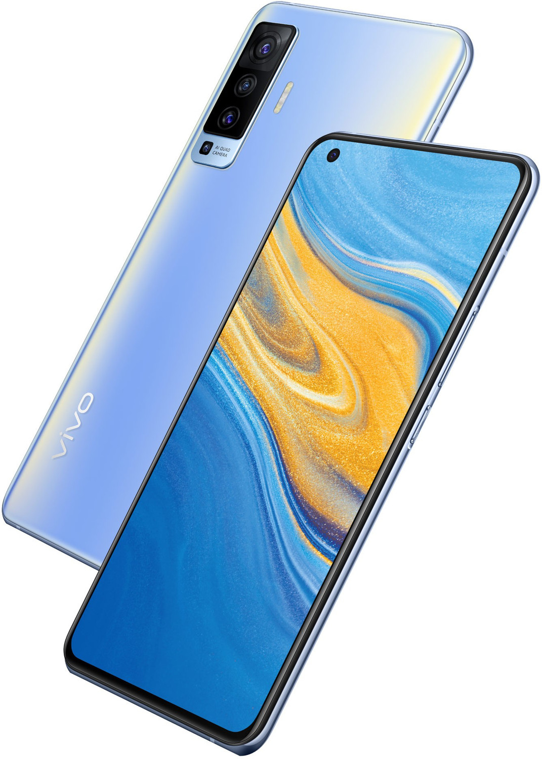 Image of vivo X50 (Frost Blue, 128 GB)