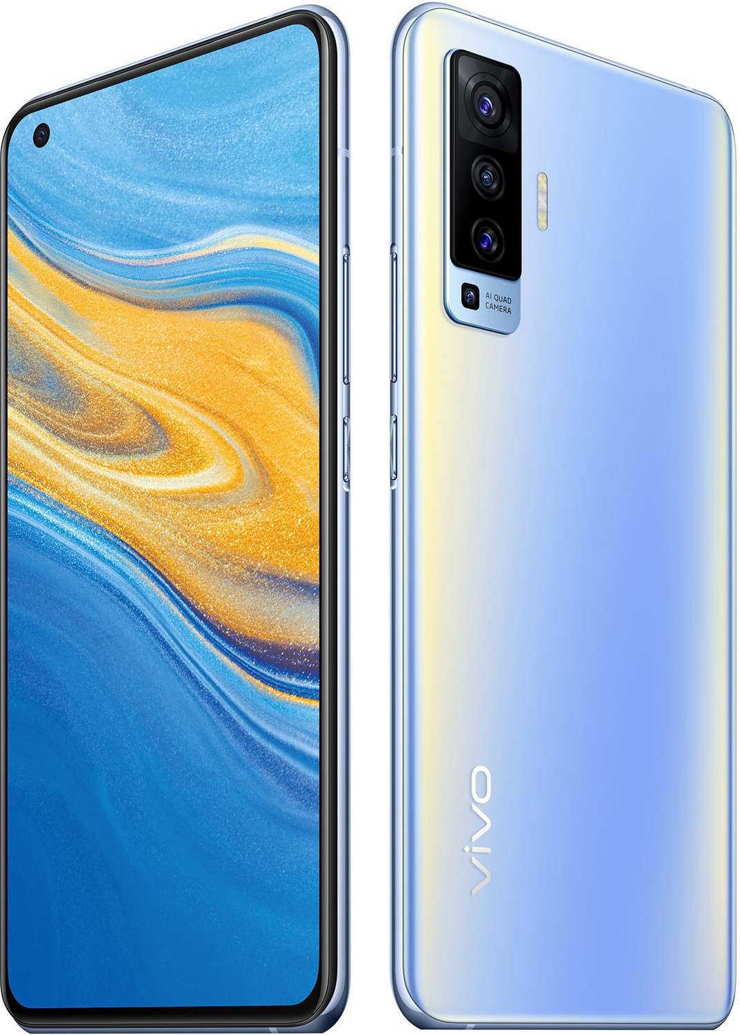 Image of vivo X50 (Frost Blue, 128 GB)