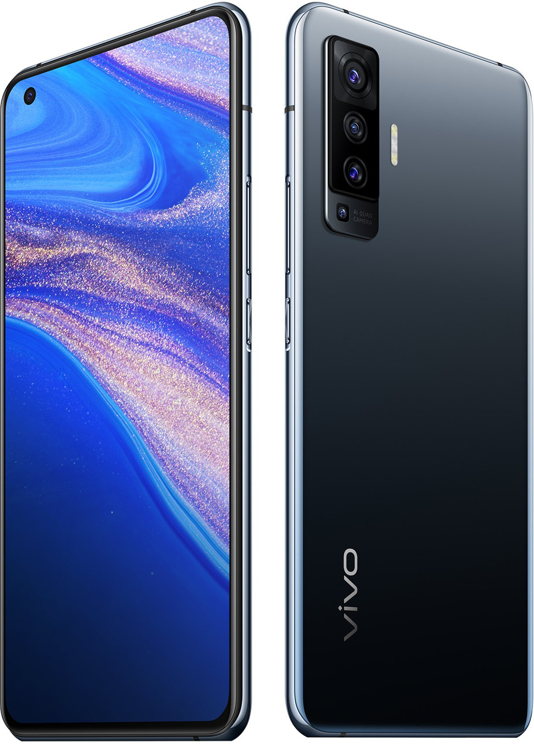 Image of vivo X50 (Glaze Black, 256 GB)