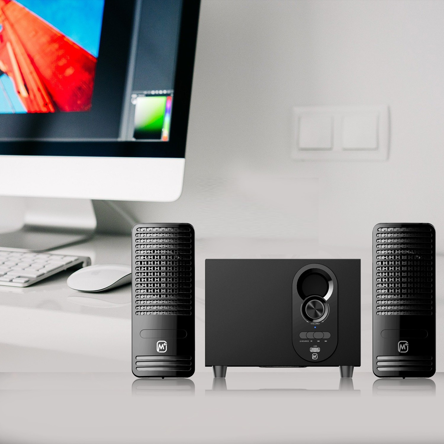 Image of Matata MTM21311 12 W Bluetooth Laptop /Desktop Speaker