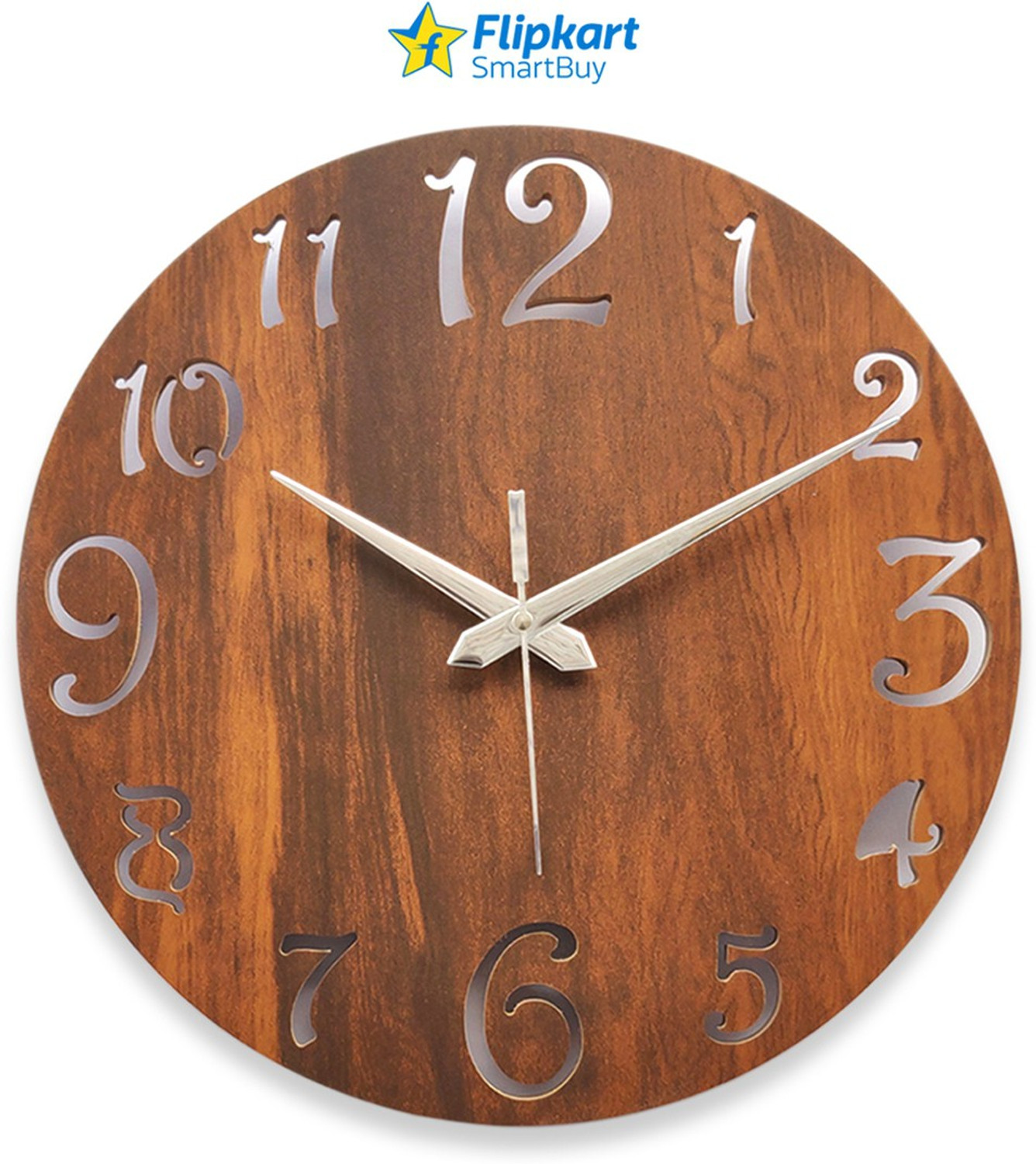 Image of Flipkart SmartBuy Analog 28 cm X 28 cm Wall Clock