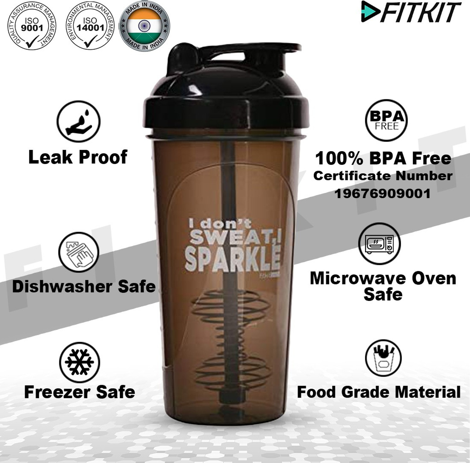 Image of FITKIT Classic Bottle 700 ml Plastic Shaker