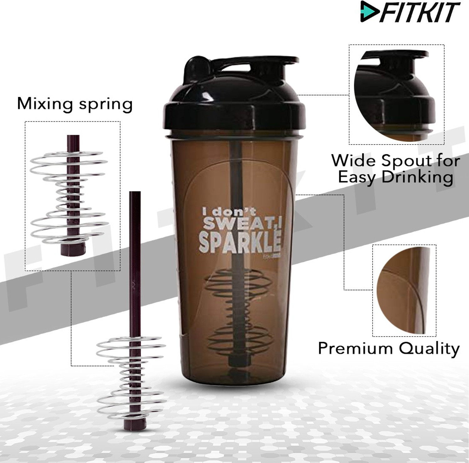 Image of FITKIT Classic Bottle 700 ml Plastic Shaker