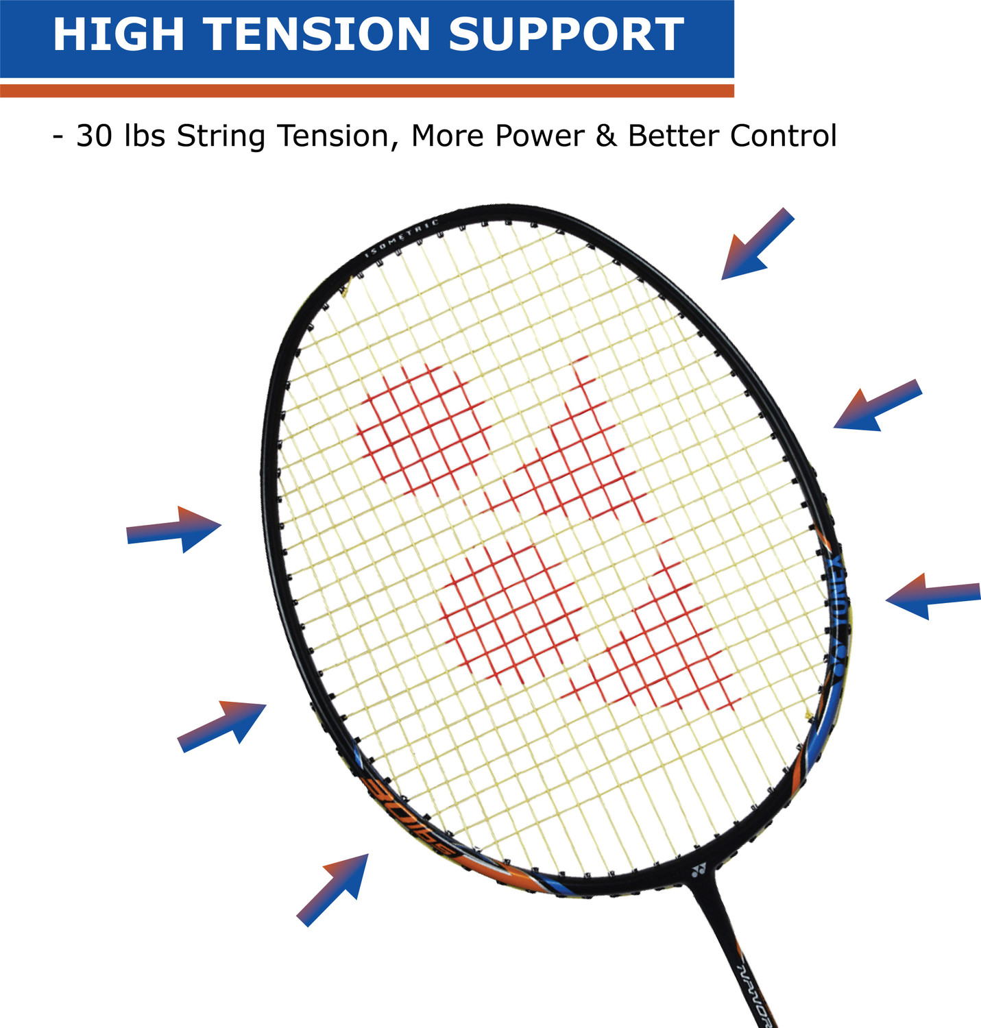 Yonex Nanoray Light 18i Black Strung Badminton Racquet (Tension 30 lbs