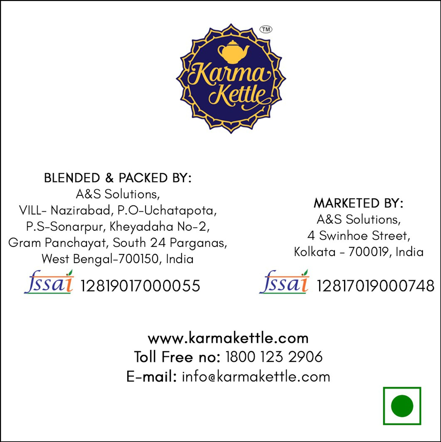 Image of Karma Kettle Nolen Gur & Khejur Cha, Black Tea, 75g Tin Black Tea Tin