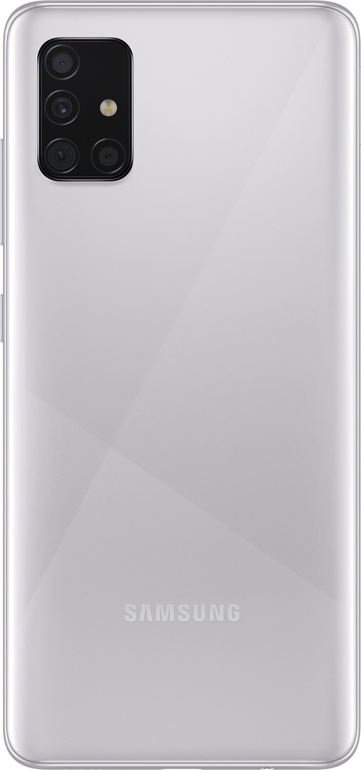 Image of Samsung Galaxy A51 (Haze Crush Silver, 128 GB)