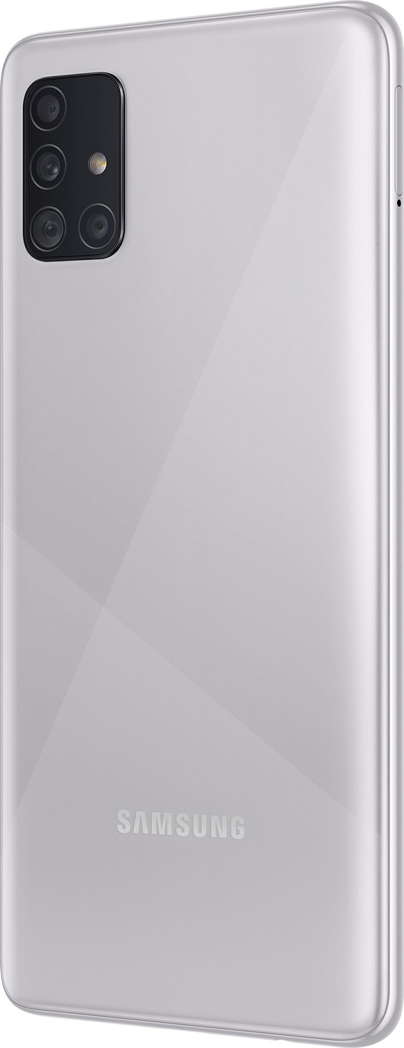 Image of Samsung Galaxy A51 (Haze Crush Silver, 128 GB)