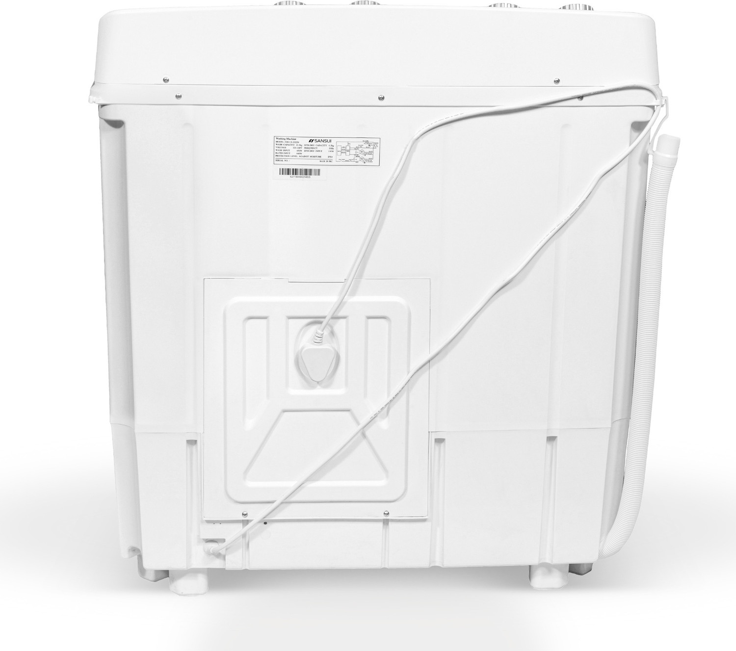 Image of Sansui 10.2 kg Powerful Washer & Spin Semi Automatic Top Load Washing Machine Blue