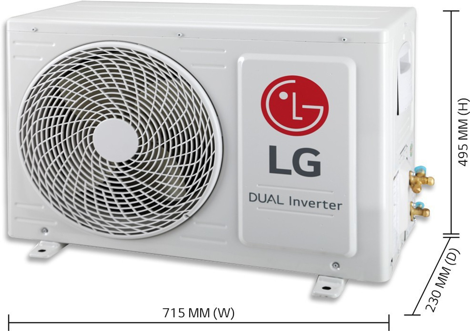 Image of LG 2019 Model 1 Ton 5 Star Split Dual Inverter AC