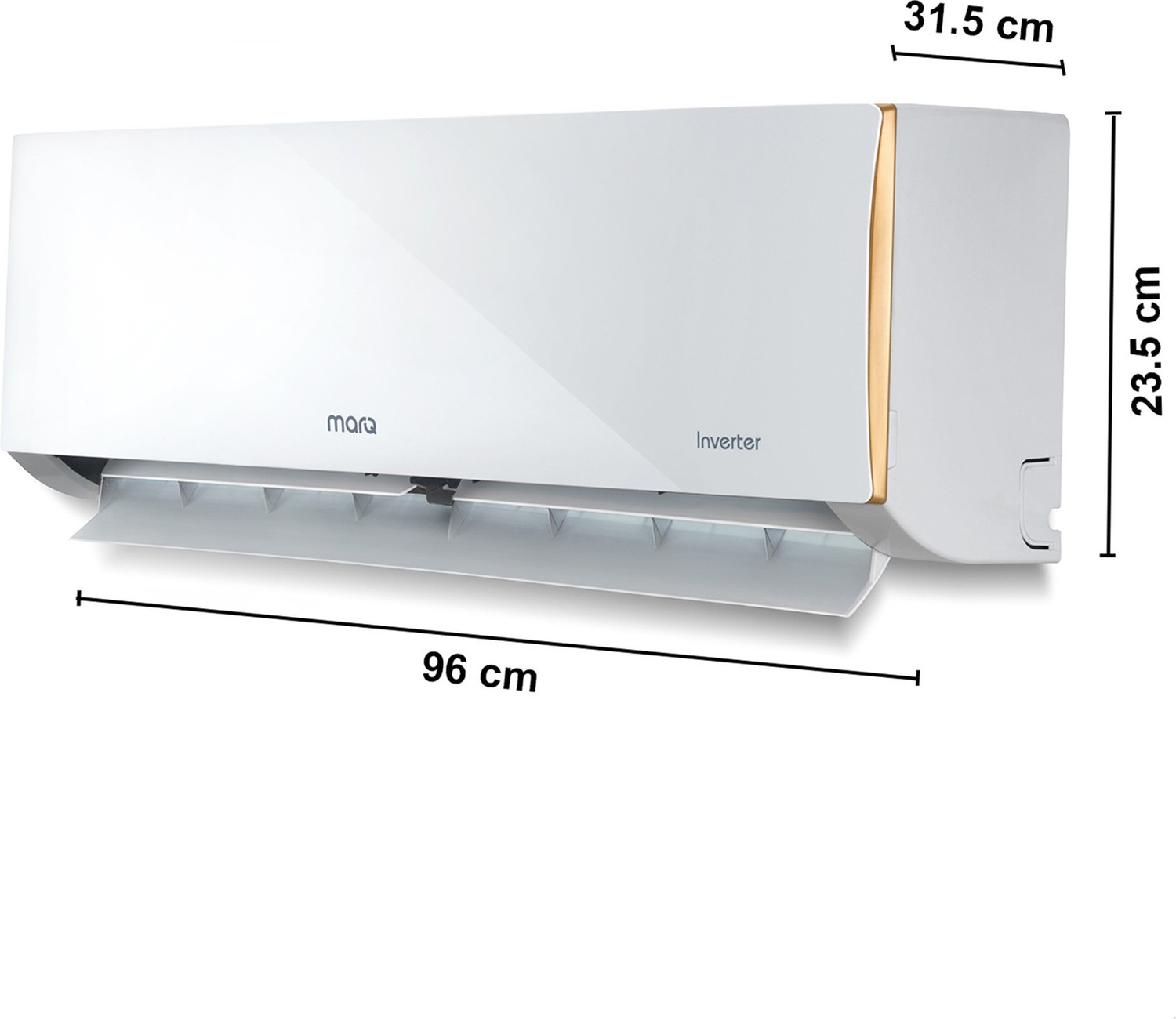 Image of MarQ by Flipkart 2018 Model 1.5 Ton 3 Star Split Inverter AC