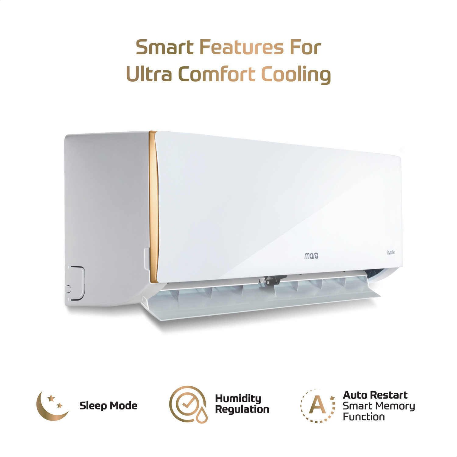 Image of MarQ by Flipkart 2018 Model 1.5 Ton 3 Star Split Inverter AC