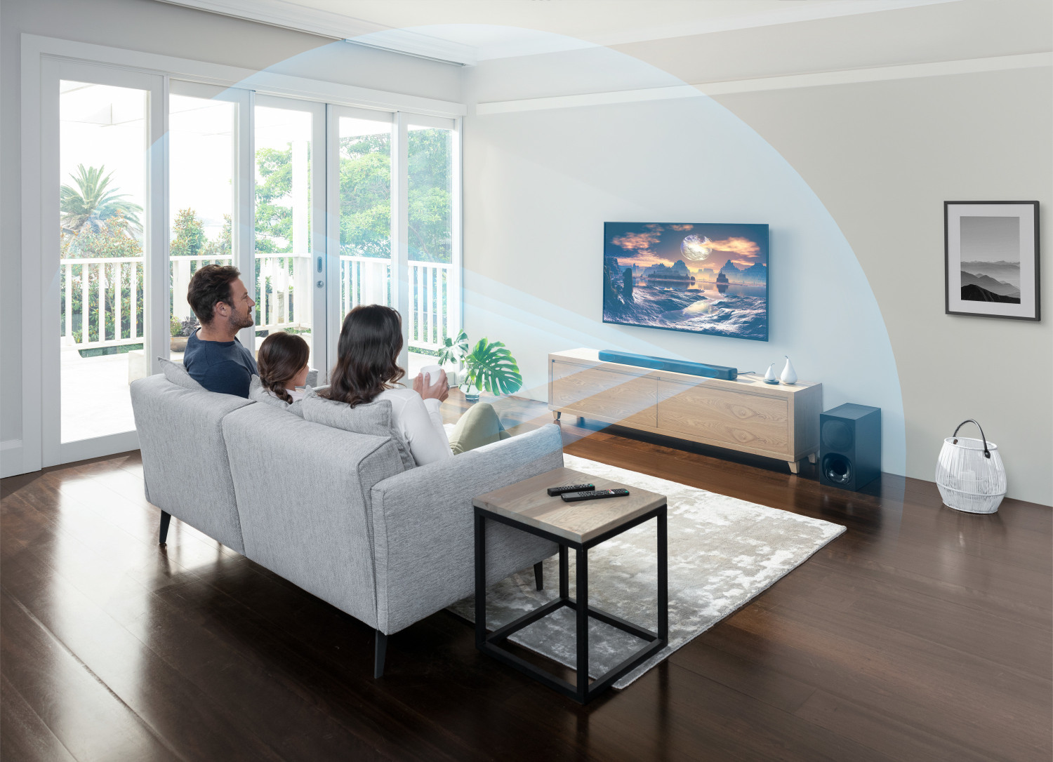 Image of SONY HT-G700 400 W Dolby Atmos /DTS:X Home Theatre Wireless subwoofer 3.1ch Bluetooth Soundbar