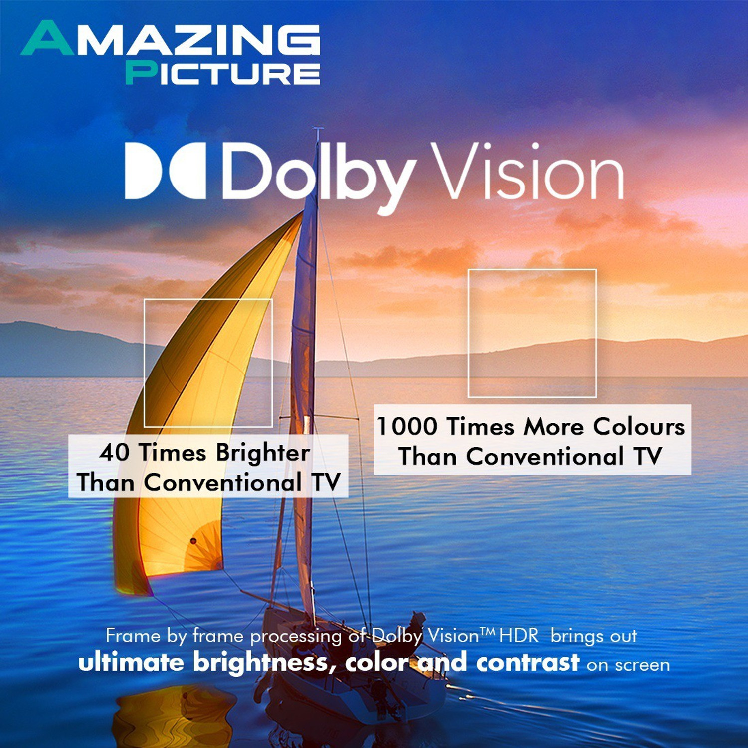 Image of Hisense A71F 126 cm (50 inch) Ultra HD (4K) LED Smart Android TV with Dolby Vision & ATMOS (50A71F)