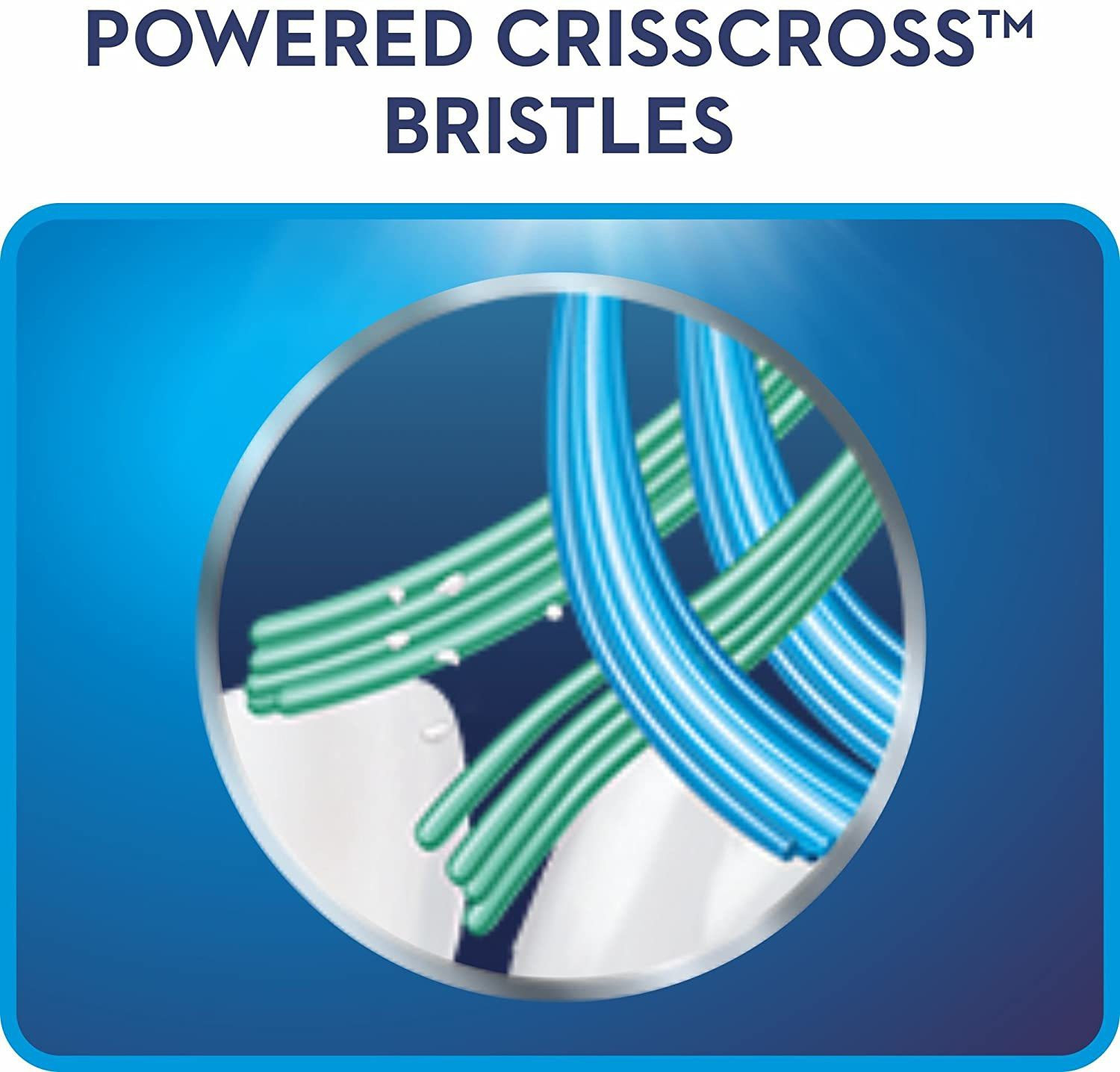 Image of Oral-B Cross action battery powered brush and replacement heads Electric Toothbrush