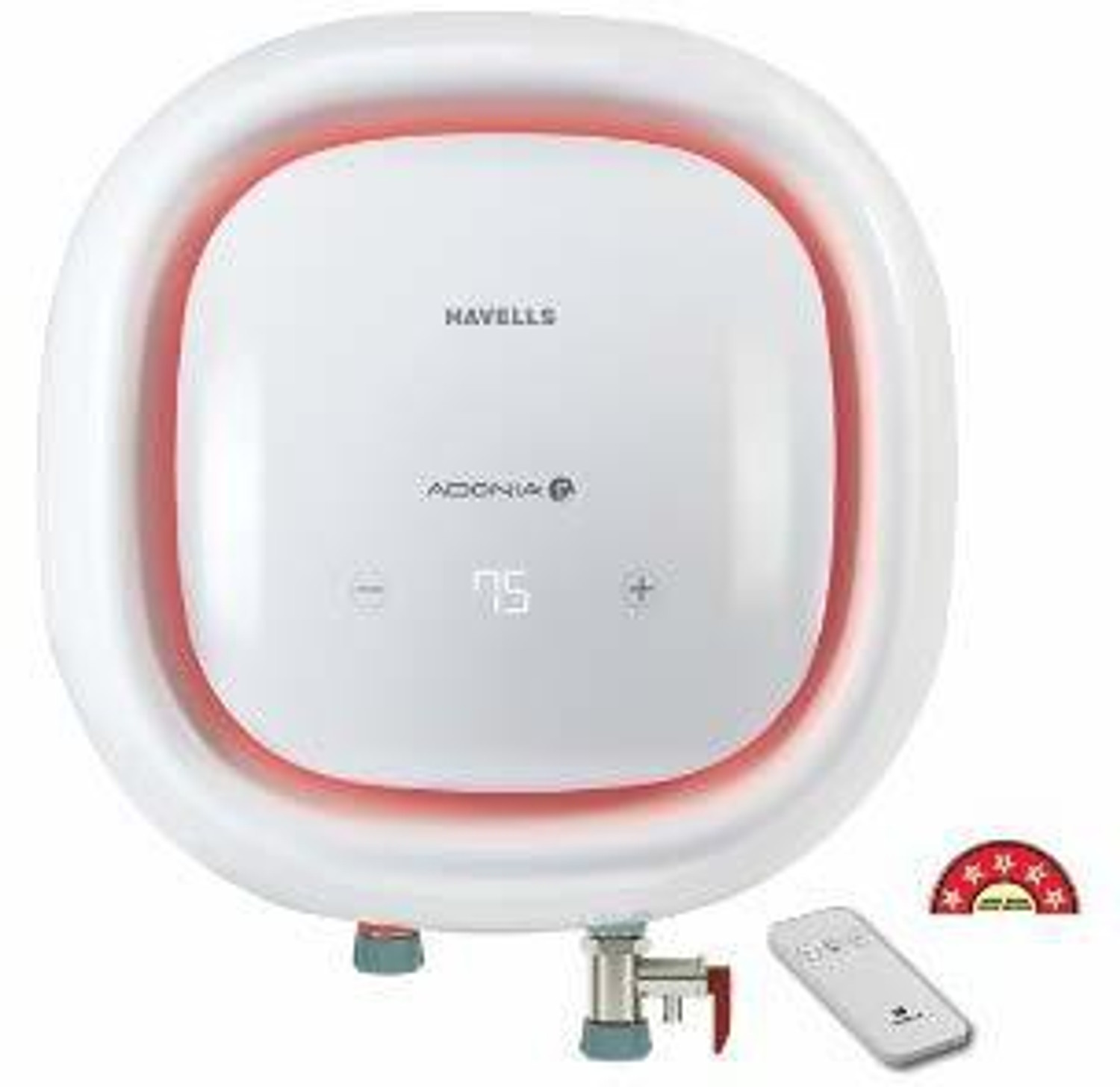Image of HAVELLS ADONIA R 25 L Storage Water Geyser with Flaxi Pipe and FreeInstallation