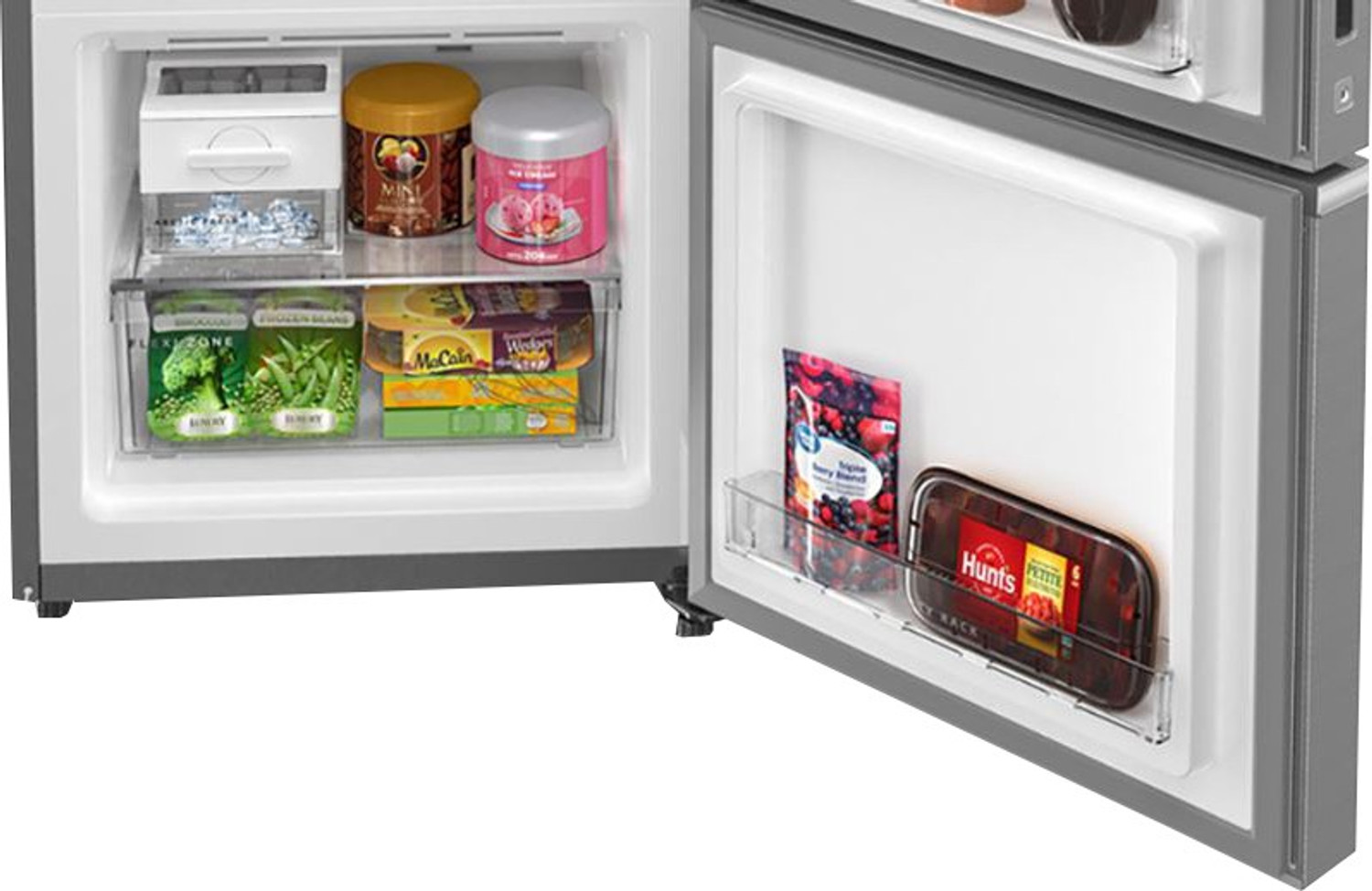 Image of Whirlpool 325 L Frost Free Double Door Bottom Mount 3 Star Refrigerator