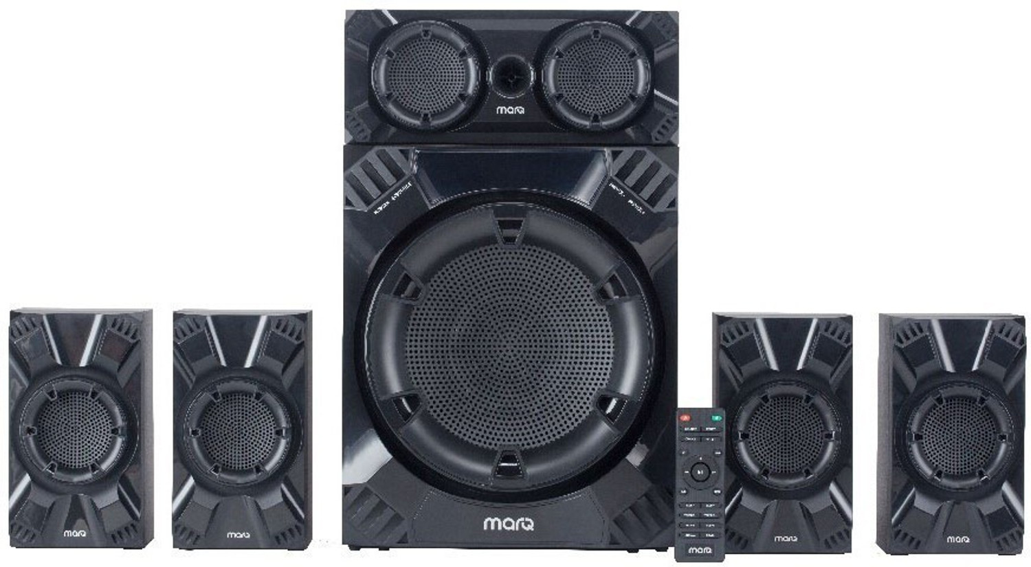 MarQ by Flipkart with HDMI Arc 160 W Bluetooth Home Theatre (Black