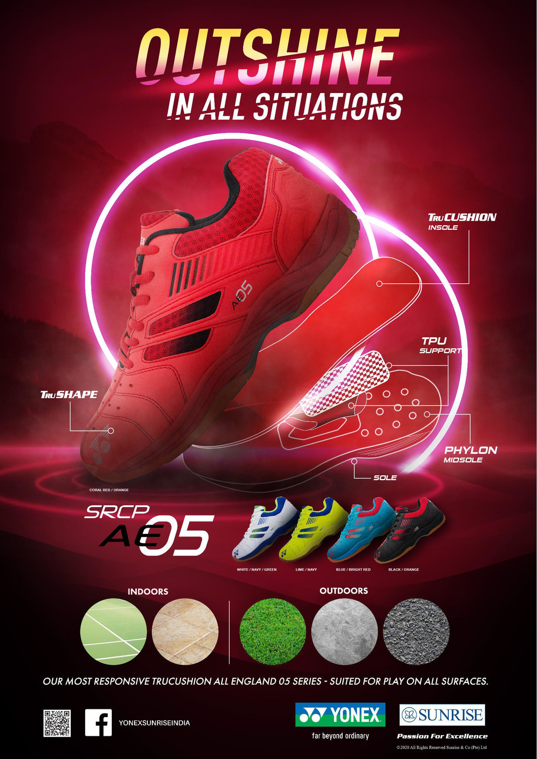 Yonex ae cheap 05