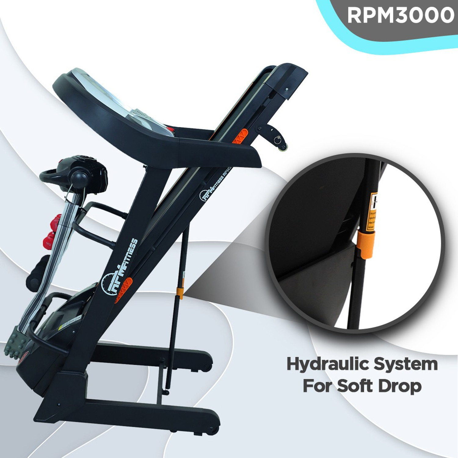 RPM Fitness by Cultsport by cult RPM3000 3.5HP Peak Motorized Max
