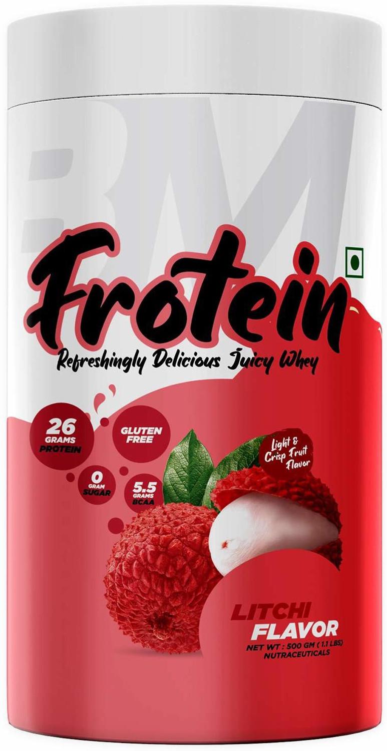 Image of BIGMUSCLES NUTRITION Frotein [15 Servings], Refreshing Flavored 26g Hydrolysed Isolate Whey Protein