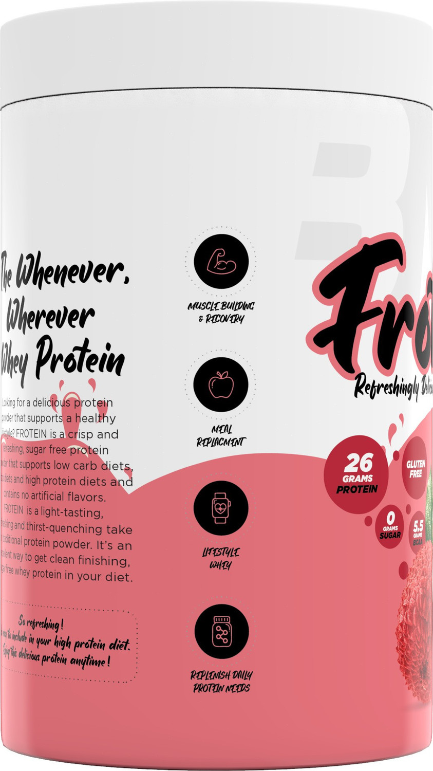 Image of BIGMUSCLES NUTRITION Frotein [15 Servings], Refreshing Flavored 26g Hydrolysed Isolate Whey Protein
