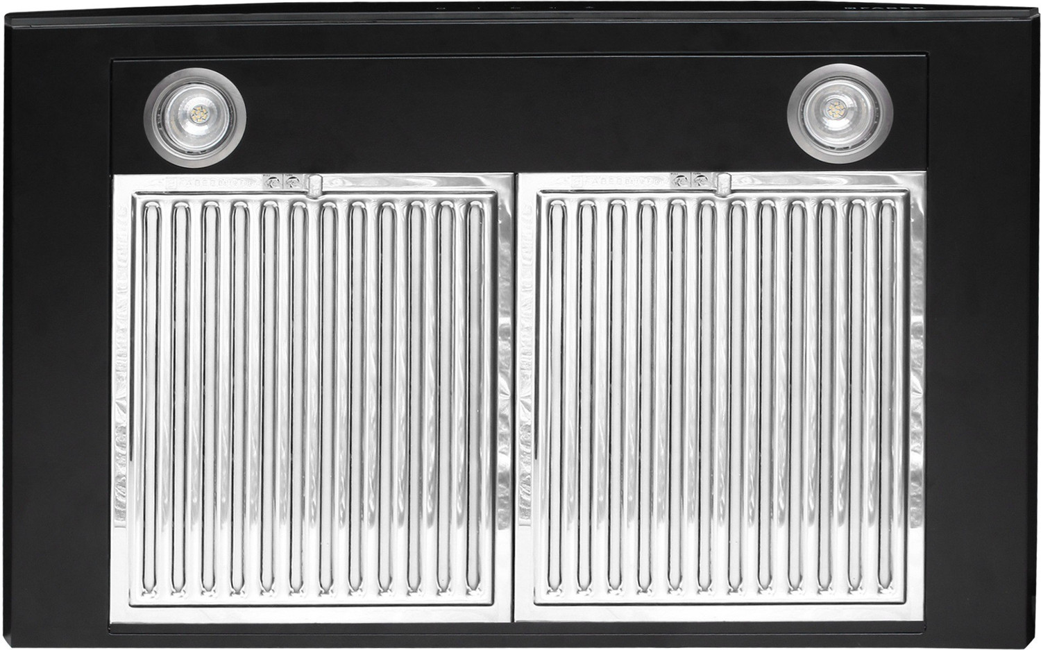 Image of FABER Feel Plus 3D T2S2 BK TC LTW 90 Wall Mounted Black 1095 CMH Chimney