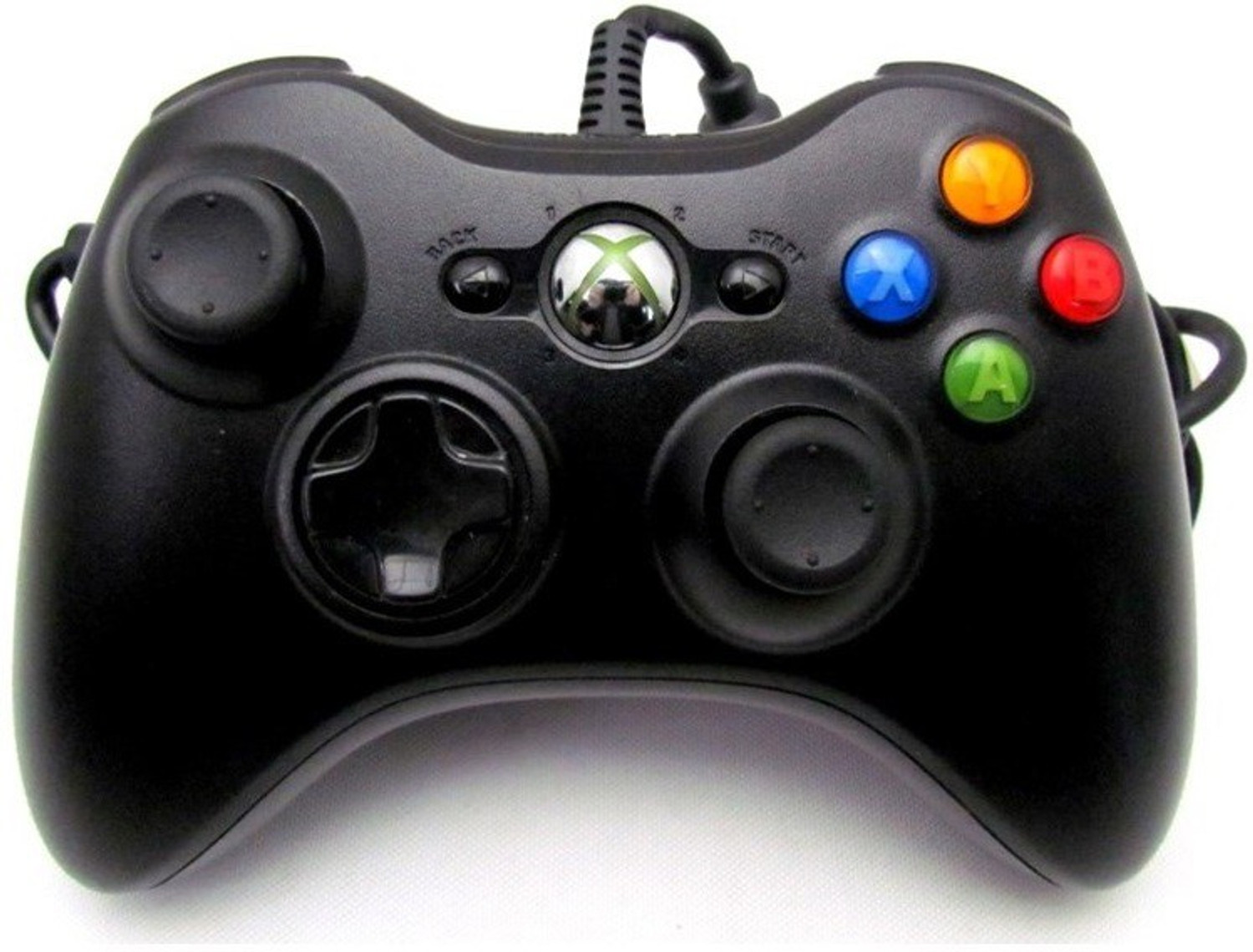 Image of Clubics Xbox 360 Controller with wired for PC / XBOX Joystick (Black) Gamepad