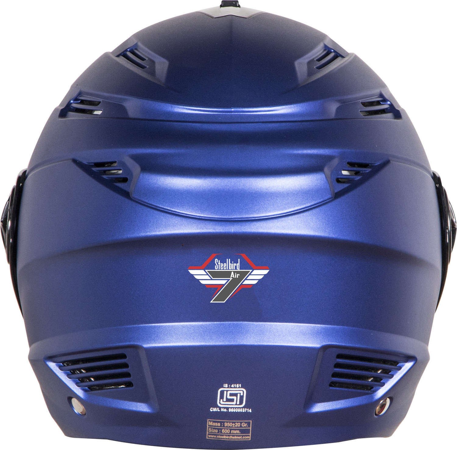 Steelbird SBA 6 7Wings Ela Open Face Helmet for Girls in Matt Y