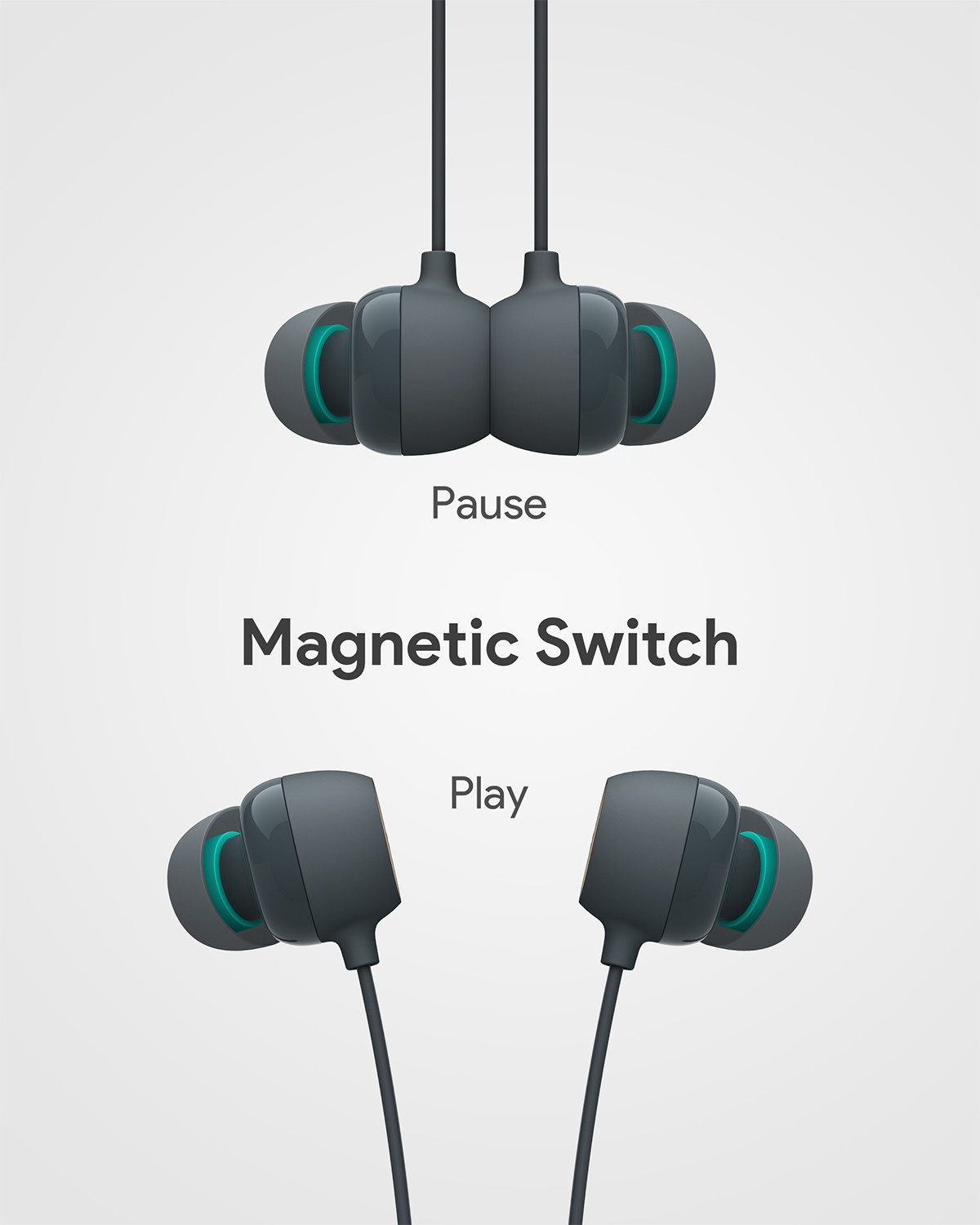 Image of AUKEY AK-WIRELESS NECKBAND HEADSET(EP-B33)-97712 Bluetooth