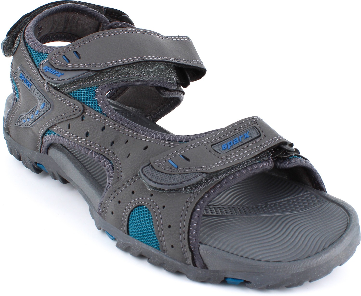 Sparx BLUE GREY Sandals SS453  Shopmanpasand
