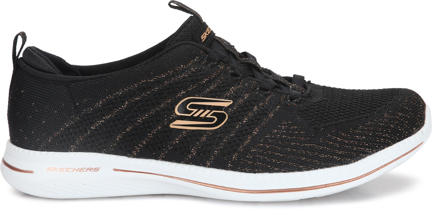 Skechers CITY PRO GLOW ON Running Shoes For Women Black Copper 3 Price History