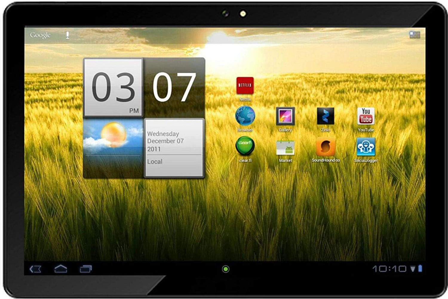 Image of Acer ONE 10 T4-129L 3 GB RAM 32 GB ROM 10 inch with 4G MediaTek MT8765 Cortex A53, 1.28 GHz Tablet (Black)