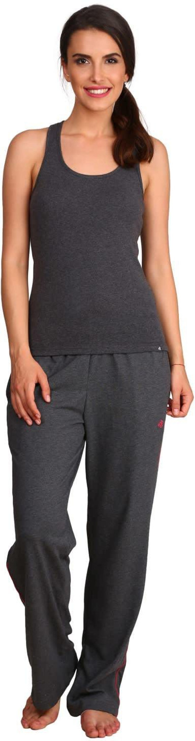 Image of JOCKEY Casual Sleeveless Solid Women Black Top