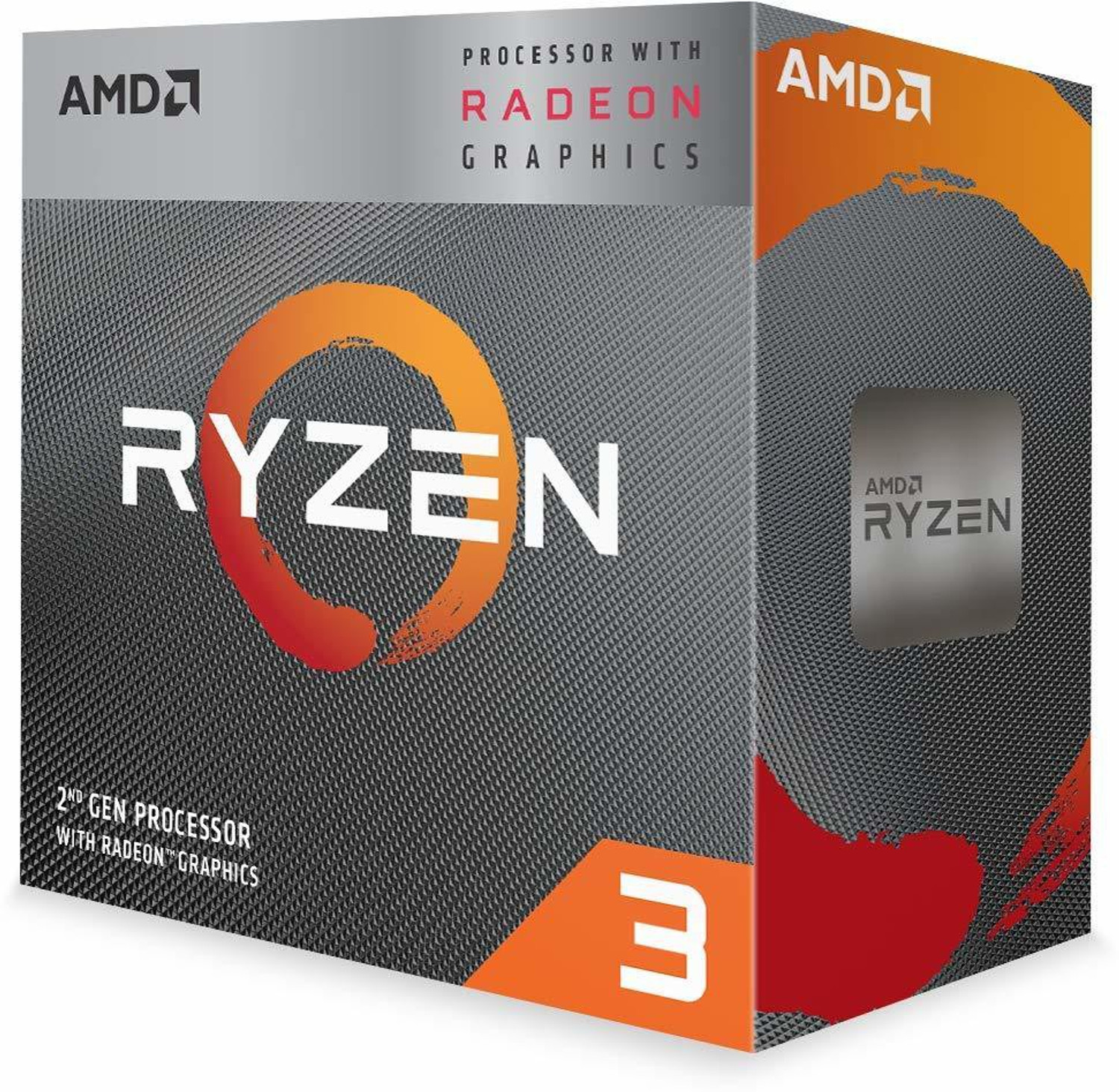 Image of AMD RYZEN 3 3200G (YD320GC5FHBOX) 3.6 GHz Upto 4 GHz AM4 Socket 4 Cores 4 Threads Desktop Processor