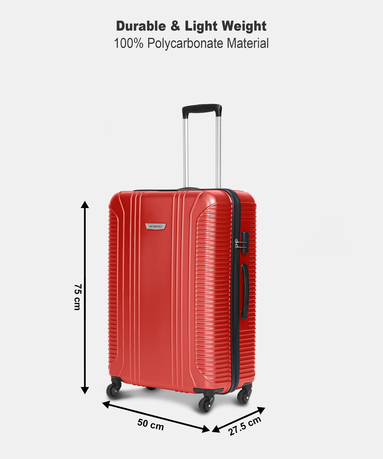 Image of METRONAUT S02 Check-in Suitcase 4 Wheels - 28 inch