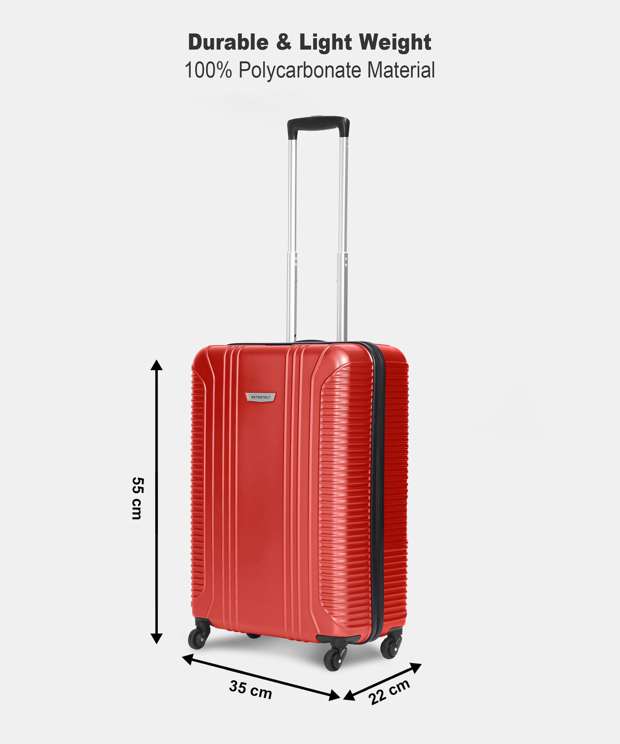 Image of METRONAUT S02 Cabin Suitcase 4 Wheels - 20 inch
