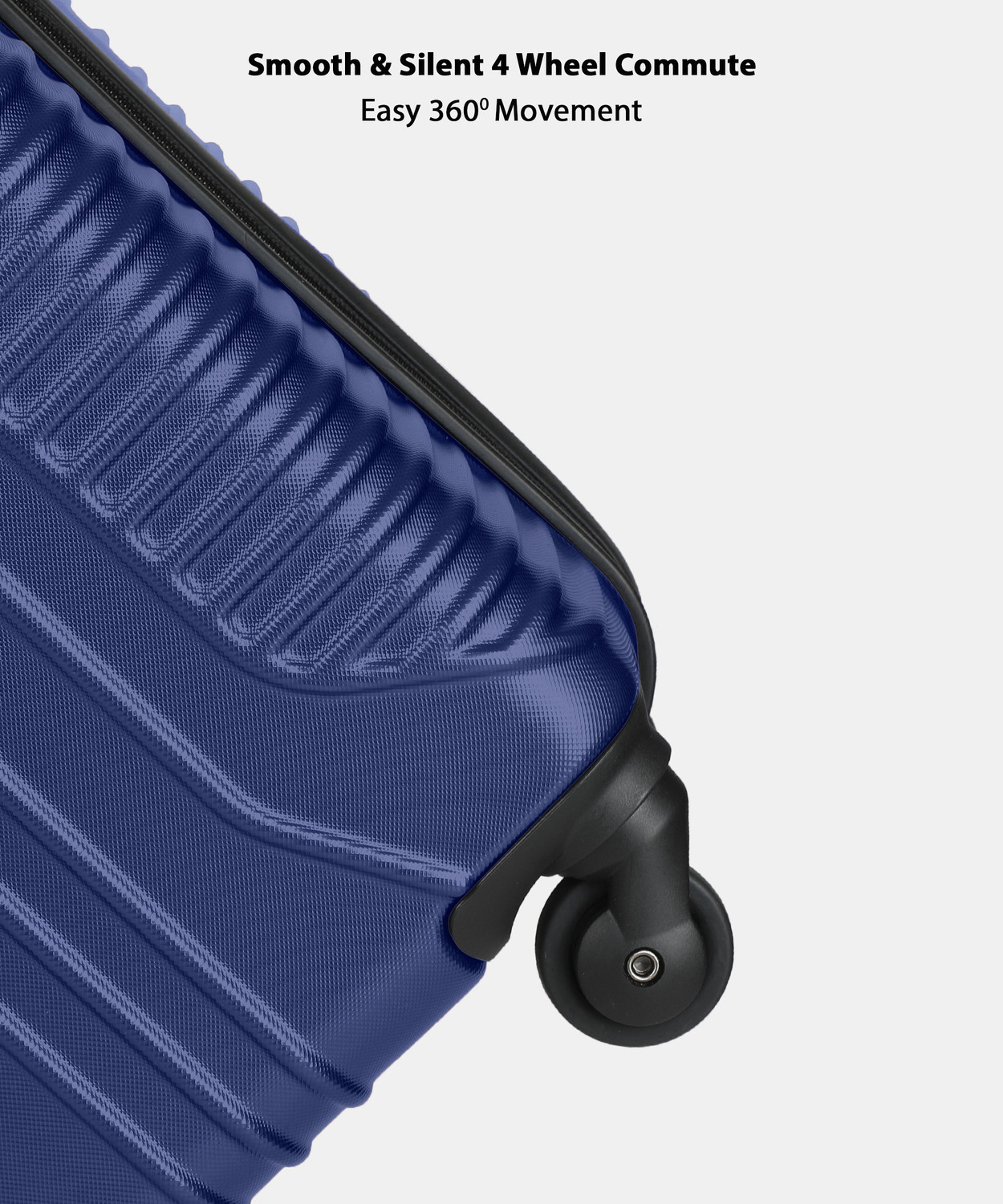 Image of METRONAUT S02-Bright Blue Check-in Suitcase 4 Wheels - 28 inch