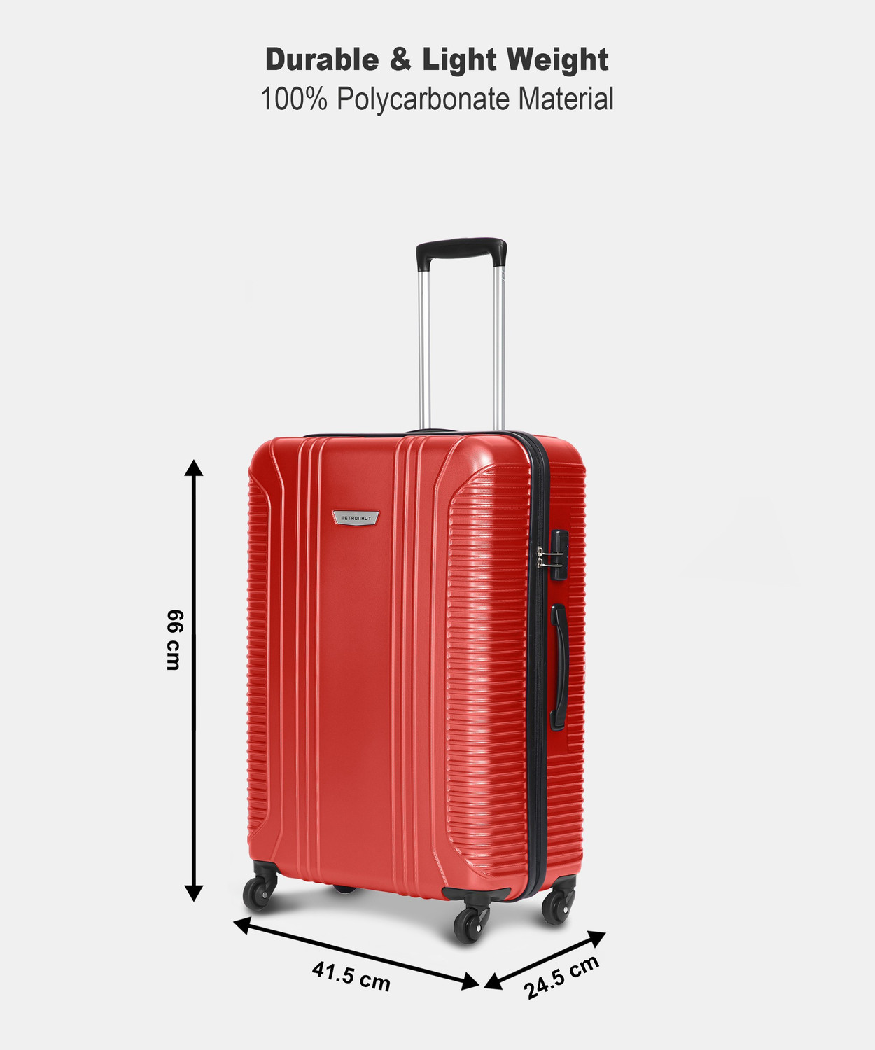 Image of METRONAUT S02 Check-in Suitcase 4 Wheels - 24 inch