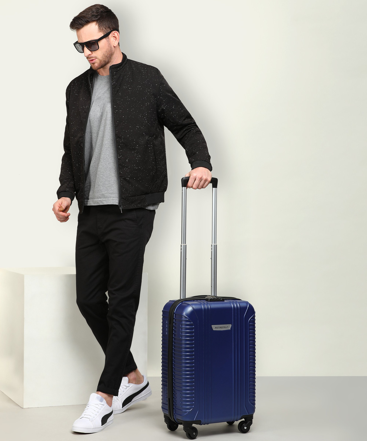 Image of METRONAUT S02-Bright Blue Cabin Suitcase 4 Wheels - 20 inch