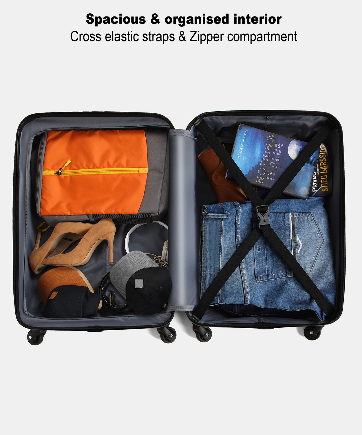 Image of METRONAUT S02-Bright Blue Check-in Suitcase 4 Wheels - 28 inch