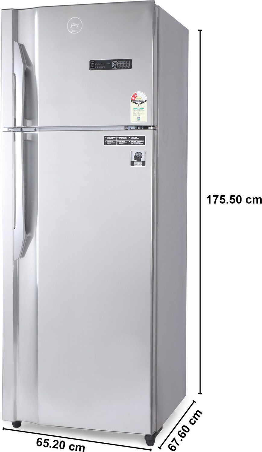 Image of Godrej 350 L Frost Free Double Door 2 Star Convertible Refrigerator