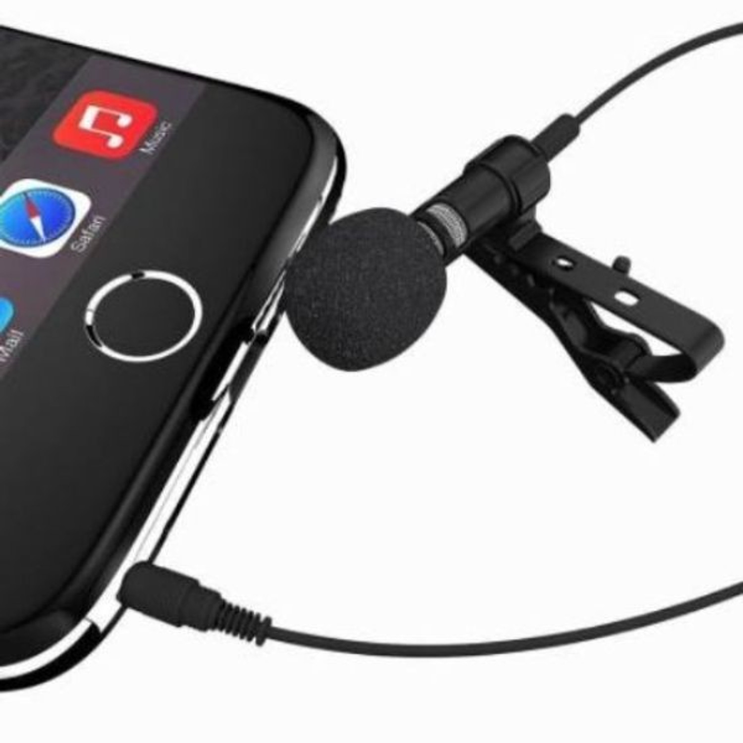 Image of gyzmofreakz 3.5mm Clip Microphone For Youtuber | Collar Mike for Voice Recording microphone