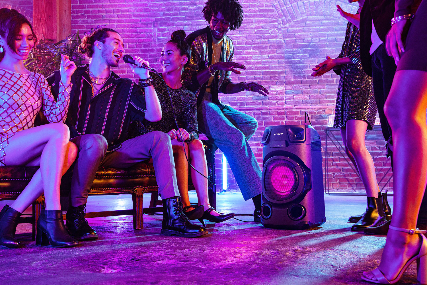 Image of SONY MHC-V13 Portable with , Jet Bass booster Bluetooth Party Speaker