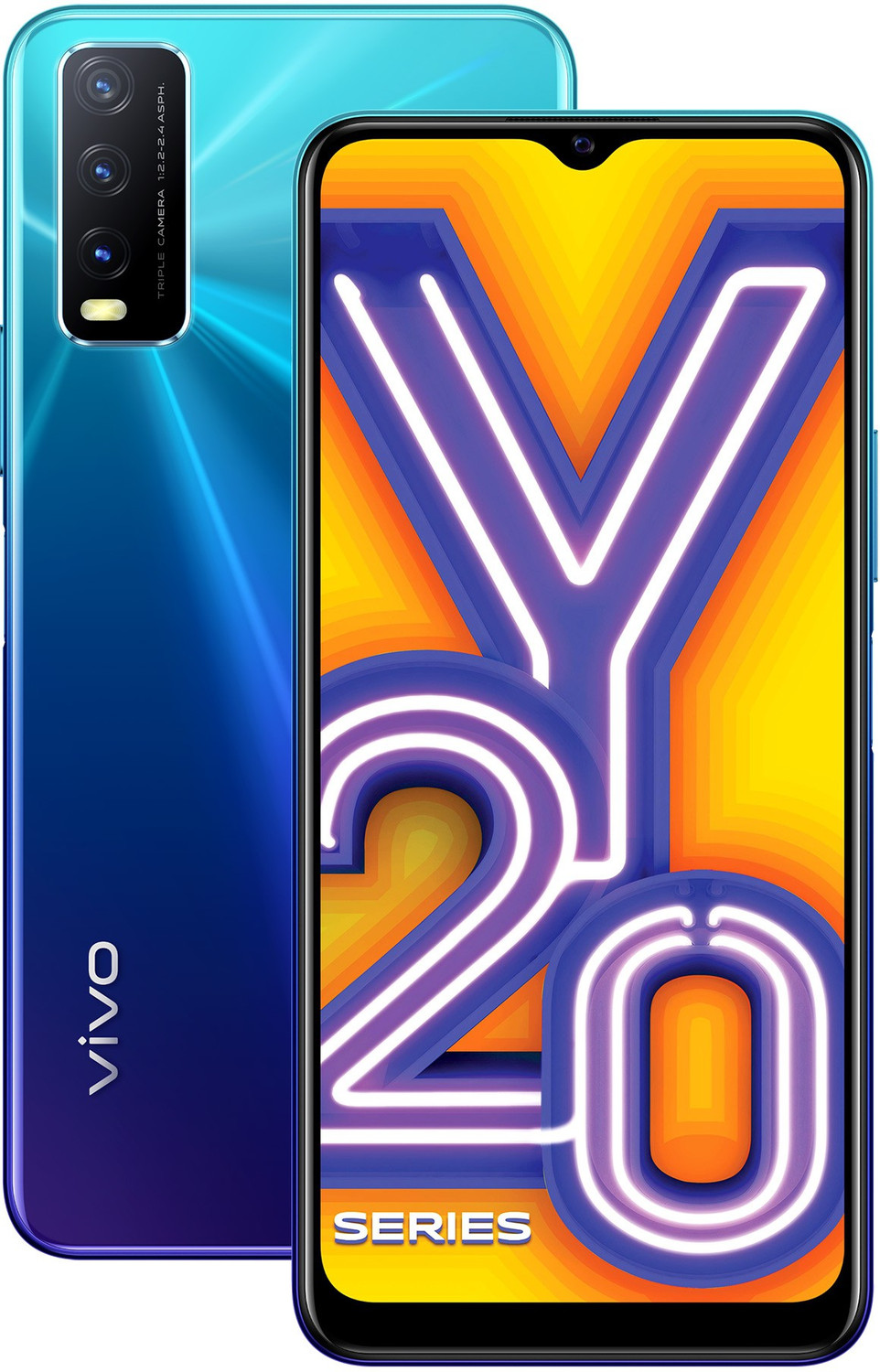 Image of vivo Y20i (Nebula Blue, 64 GB)