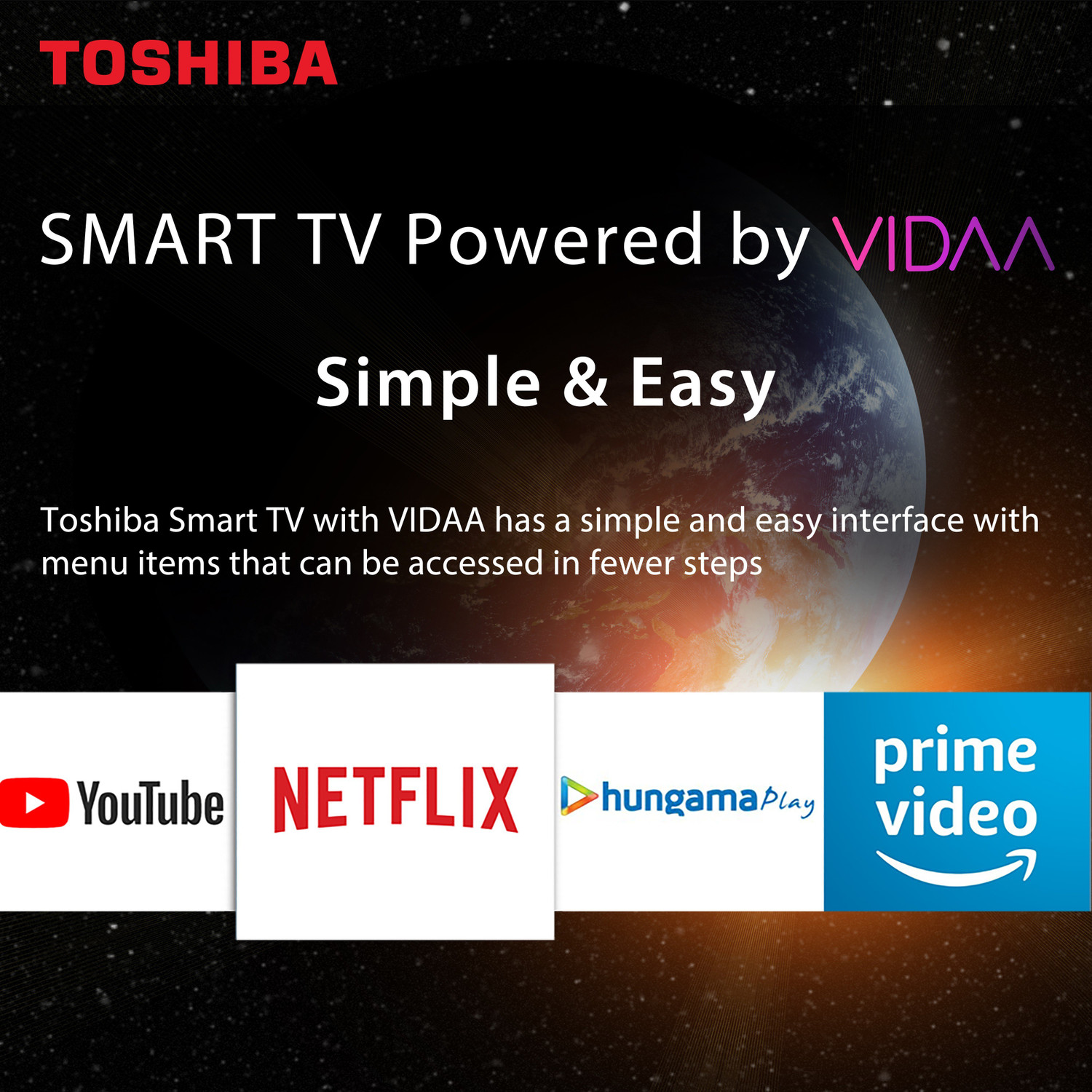 Image of TOSHIBA L50 Series 80 cm (32 inch) HD Ready LED Smart VIDAA TV with ADS Panel